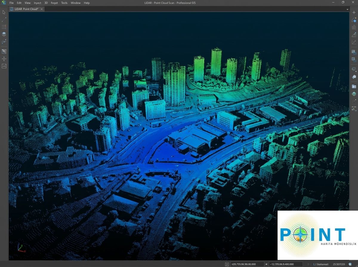 LIDAR Ölçme ve 3 Boyutlu Modelleme — Point Harita Mühendislik